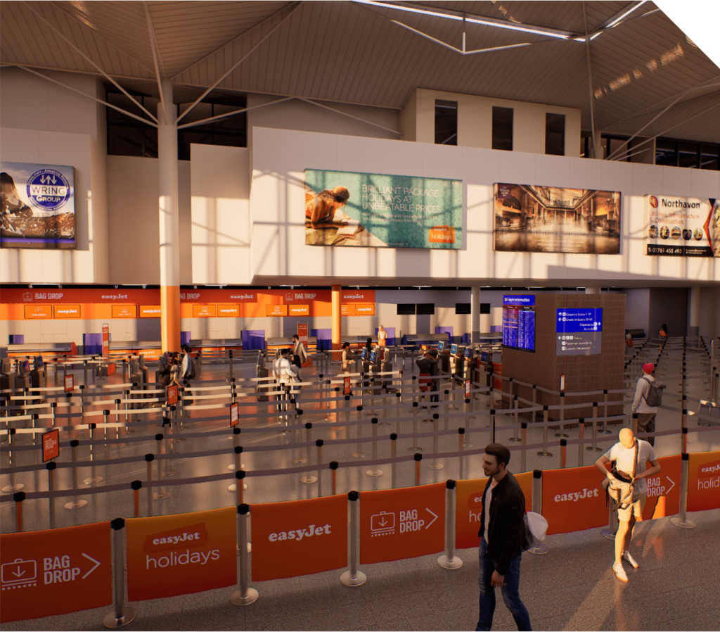 Develop Consulting worked with the UK’s fastest-growing post-COVID airport to streamline check-in operations amid rising passenger numbers, resulting in reduced passenger dwell times, a 9:1 return on investment, and savings exceeding £240,000.